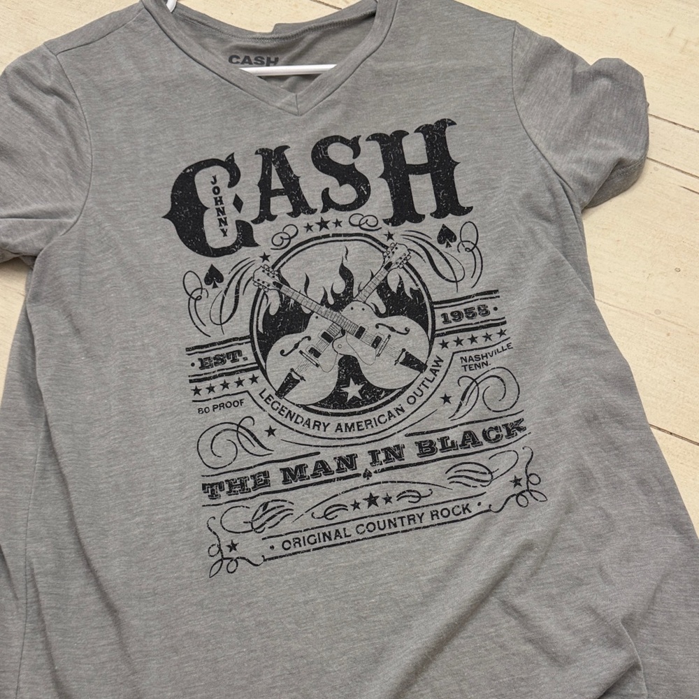 Ash Charcoal Graphic Men's Tee